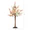 3ft. Pre-Lit Autumn Eucalyptus Artificial Fall Tree with Pinecones, Berries and 36 Warm White LED Lights